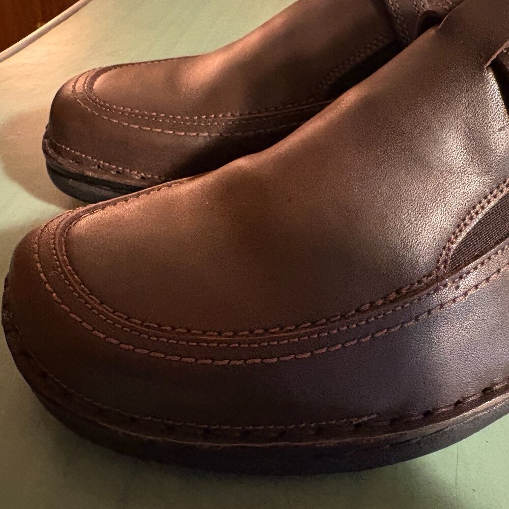 NEW  Womens Naot Brown Leather Buckle Loafers  EU Size 41 US 10 - Picture 2 of 10